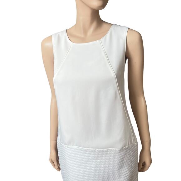 Axara Paris Midi Dress Size M Sleeveless Zip Back Closure Viscose Poly Blend - Picture 7 of 10